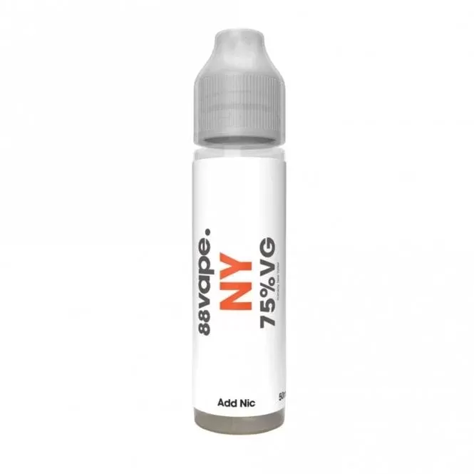 88vape NY (New Yorker) E Liquid – Add Nic Series (50ml Shortfill)