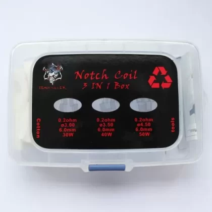 18PCS-PACK Demon Killer 3 in 1 Box Notch Coil Kit 0.2 Ohm