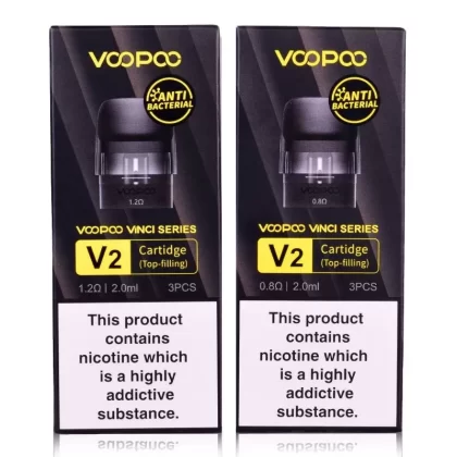 Vinci V2 Replacement Pods 3 Pack By Voopoo