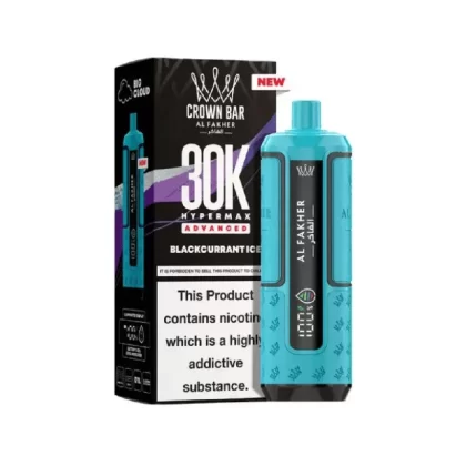 Al Fakher 30K Hypermax Prefilled Pod Kit Blackcurrant Ice - Strength#20mg