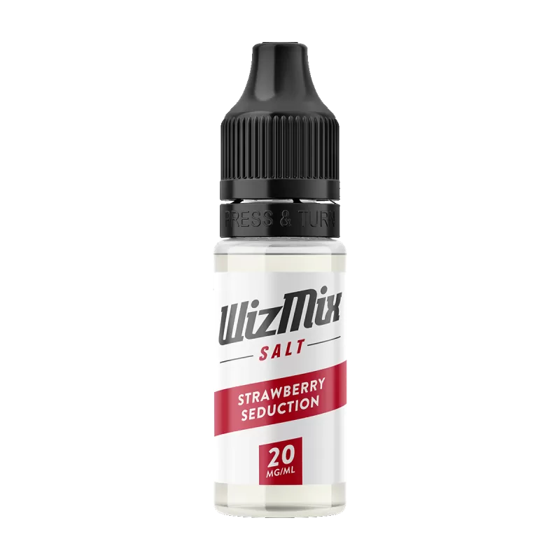 Wizmix Salt Strawberry Seduction - 10ml - 10mg - Vape Product (B467F0) - Image 2