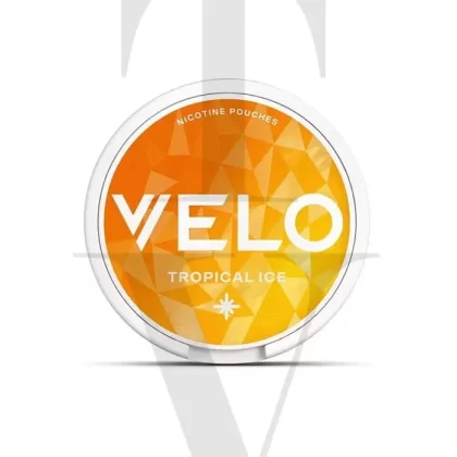 VELO TROPICAL ICE 10MG NICOTINE POUCHES