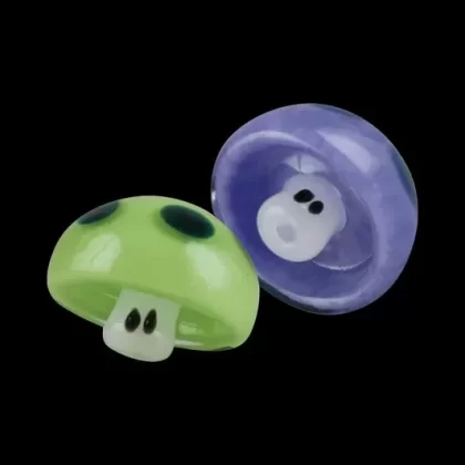 Mushroom Fungi Glass Carb Cap