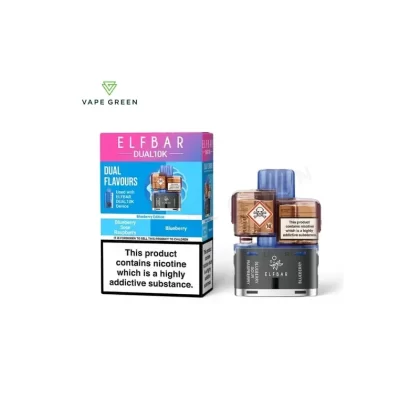 Blueberry Edition Prefilled Pod by Elf Bar Dual 10K