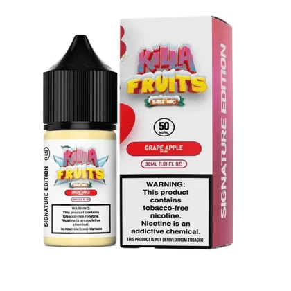 Sale $10.20 – Grape Apple on Ice by Killa Fruits Signature TFN Salts Series 30mL