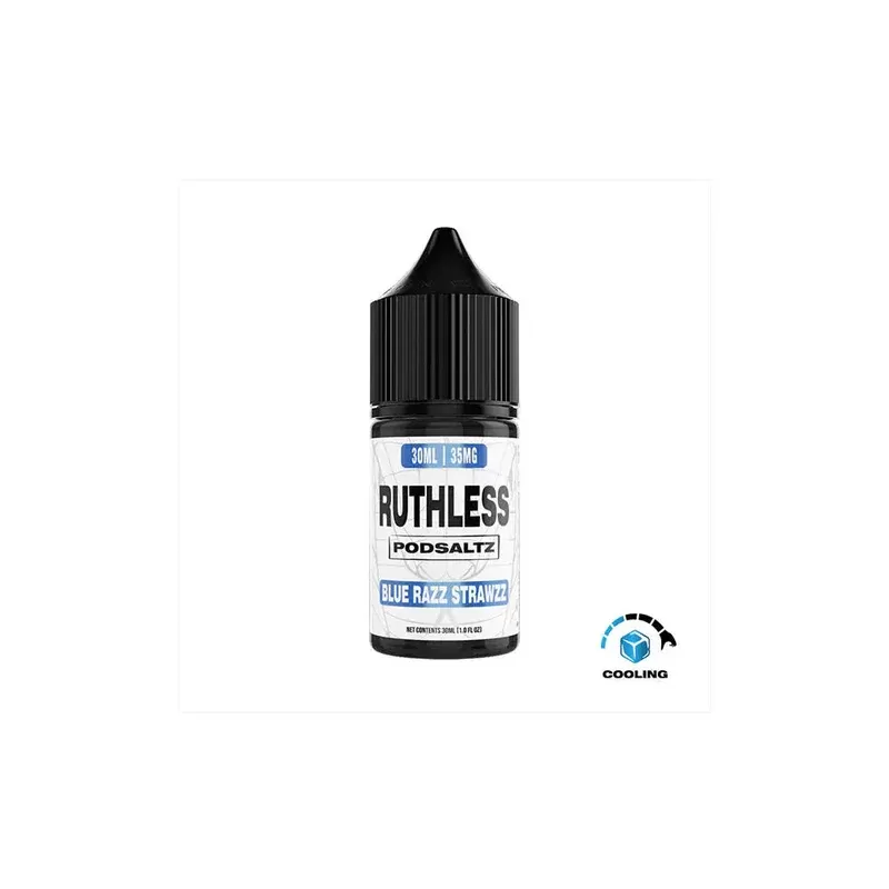 Blue Razz Strawzz SALT – Ruthless Essentials – 30mL
