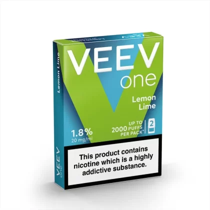 VEEV ONE Lemon Lime Pods (2 Pack) - Nicotine Strength#20mg (189E40)