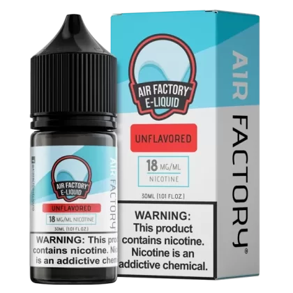 Unflavored Air Factory Salt - Nicotine#18mg>36mg