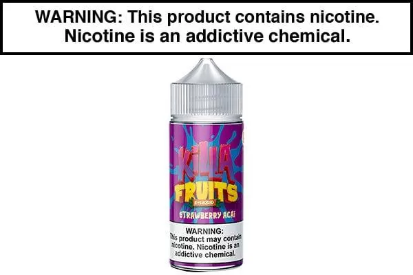 STRAWBERRY ACAI BY KILLA FRUITS 100ML - Vapejuice