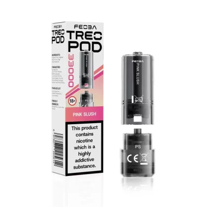 Feoba Treo 33K Prefilled Pods - Blue Razz Cherry, Blue Slush