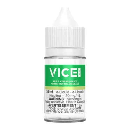 Vice Salt Nic E-Liquid - Apple Kiwi Melon Ice 30ml - 20mg/ml