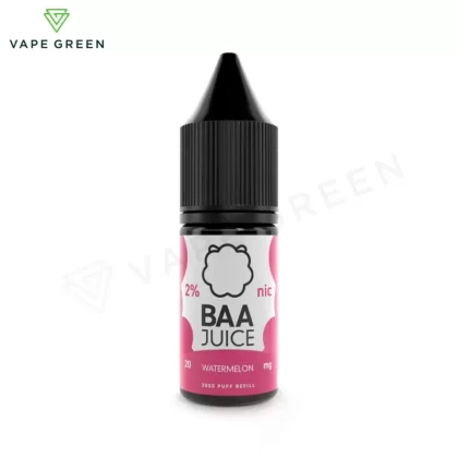 Watermelon Nic Salt E-Liquid by Baa Juice - Eliquidsupply