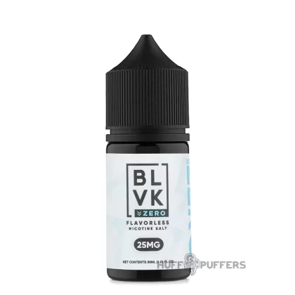 BLVK Below Zero Salt – Flavorless 30mL - Nicotine Strength#25mg>35mg>50mg