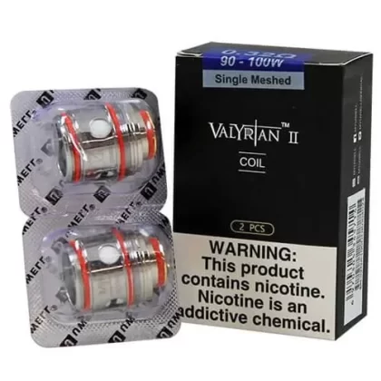 Uwell Valyrian 2 Coils - 2 Pack; 0.14 Ohm Dual Mesh, 0.15 Ohm Quad Mesh (8753ED)