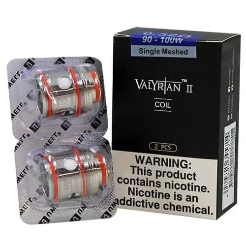 Uwell Valyrian 2 Coils - 2 Pack; 0.14 Ohm Dual Mesh, 0.15 Ohm Quad Mesh (8753ED)