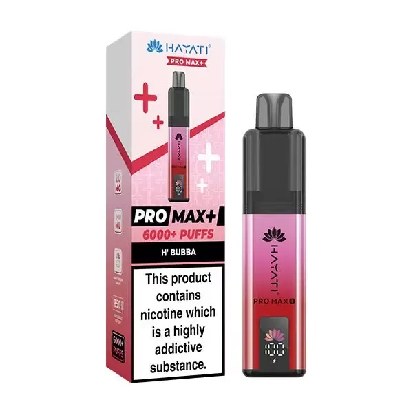 Hayati H’ Bubba Pro Max+ 6000 Prefilled Vape Kit