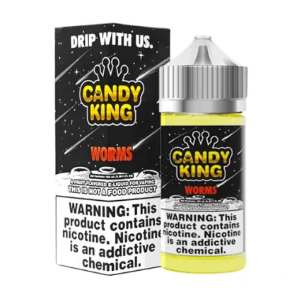 Sour Worms by Candy King 100ml - Vape Product, Vape Product