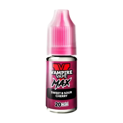 Sweet Sour Cherry Vampire Vape Max Nic Salt - 10mg - Vape Product (B5A0C5)