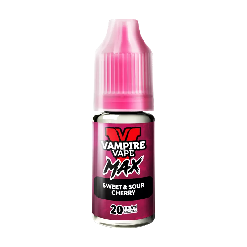 Sweet Sour Cherry Vampire Vape Max Nic Salt - 10mg - Vape Product (B5A0C5)