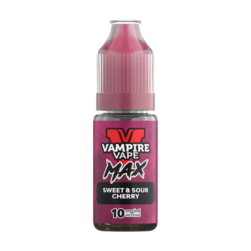 Sweet Sour Cherry Vampire Vape Max Nic Salt - 10mg - Vape Product (B5A0C5) - Image 2