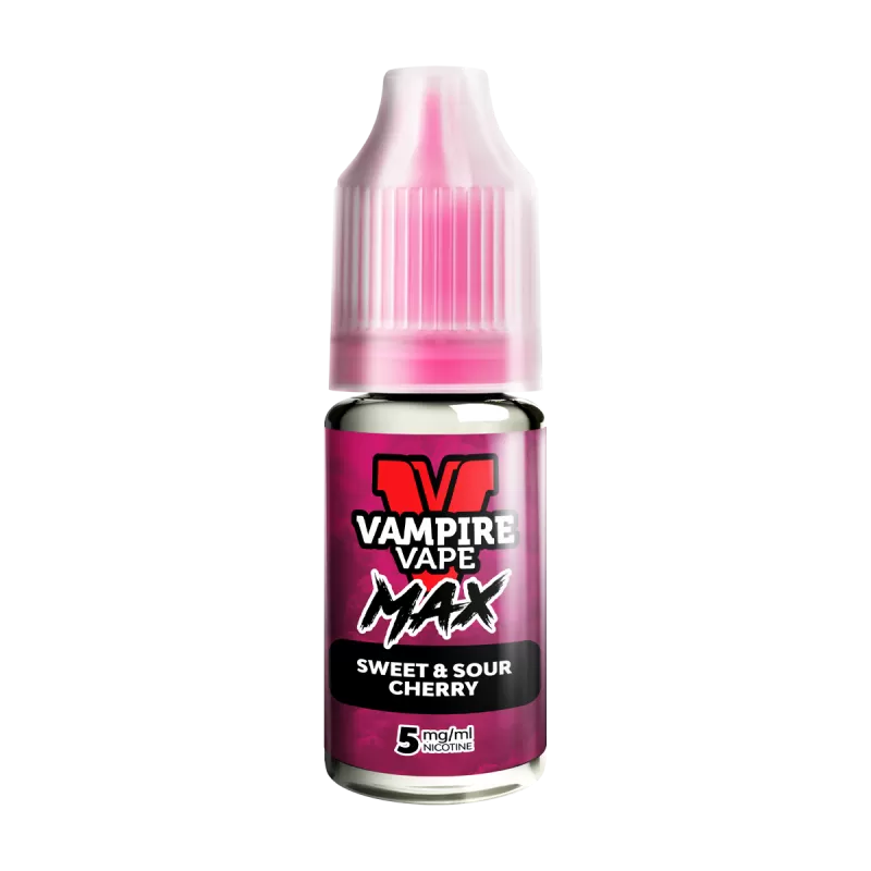 Sweet Sour Cherry Vampire Vape Max Nic Salt - 10mg - Vape Product (B5A0C5) - Image 3
