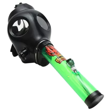 The Gas Mask Bong by Headway - Configuration#Black>Blue>Light Blue>Pink>Rasta