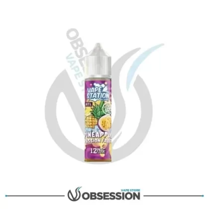 PINEAPPLE PASSIONFRUIT VAPE STATION HIGH ICE MTL 60ML