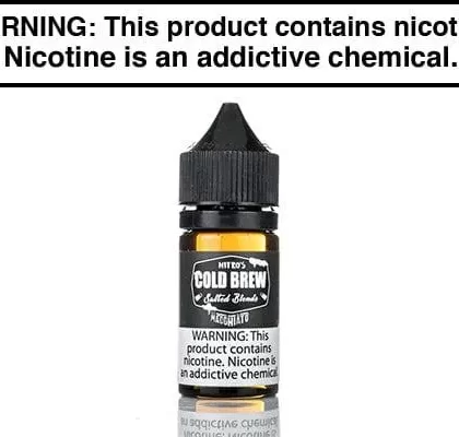 MACCHIATTO BY NITRO’S COLD BREW SALTS 30ML - Vapejuice