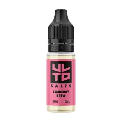 ULTD Lemberry Brew Nic Salt - 10ml - 5MG - Vape Product (D22970)