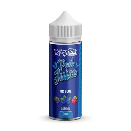 KINGSTON POD JUICE MR BLUE 100ML SHORTFILL E-LIQUID