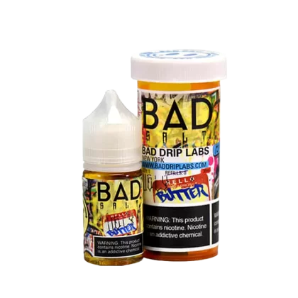 BAD DRIP SALT - Ugly Butter- 30ML E-Liquid - 25MG