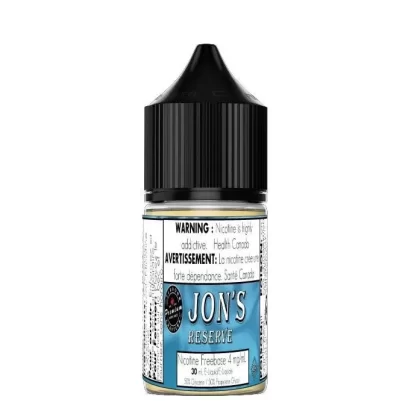 JON’S RESERVE (ON, QC, AB, MB, NB, PEI, YT, NT, NWT Excise)