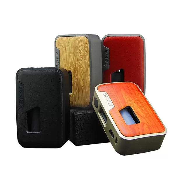 Arctic Dolphin Anita 100W Squonk BF Mod (TPD Version) - Grey Frame(Aluminum Alloy)/Black Square - Image 2