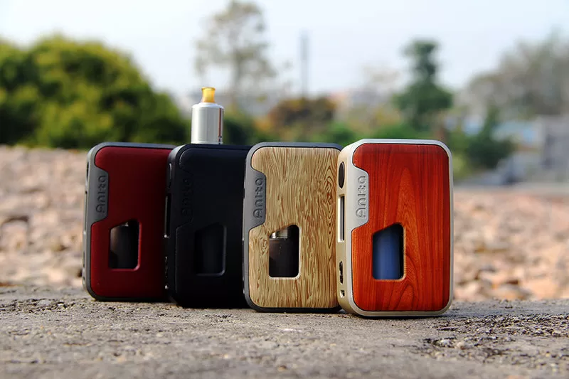 Arctic Dolphin Anita 100W Squonk BF Mod (TPD Version) - Grey Frame(Aluminum Alloy)/Black Square - Image 3