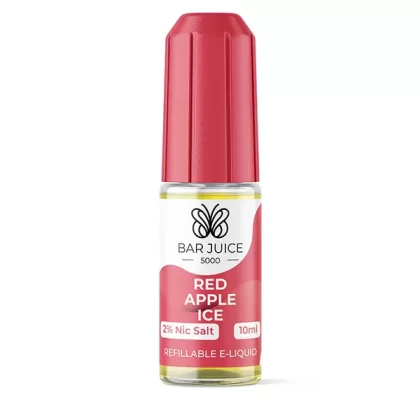 Bar Juice 5000 Red Apple Ice Nic Salt E-Liquid - 20mg