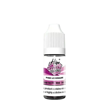 Higo crystal Pink Lemonade Nic Salt Vape Juice - Strength 10mg