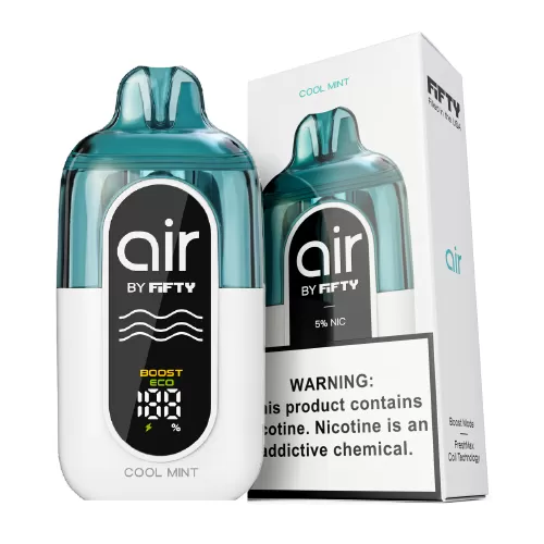 Cool Mint Disposable Vape by Fifty Bar Air - Image 2