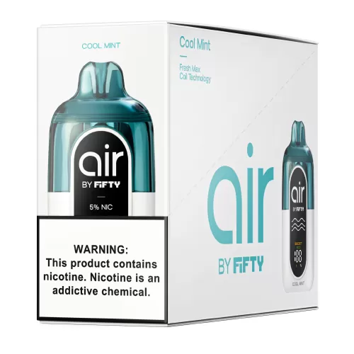 Cool Mint Disposable Vape by Fifty Bar Air - Image 3