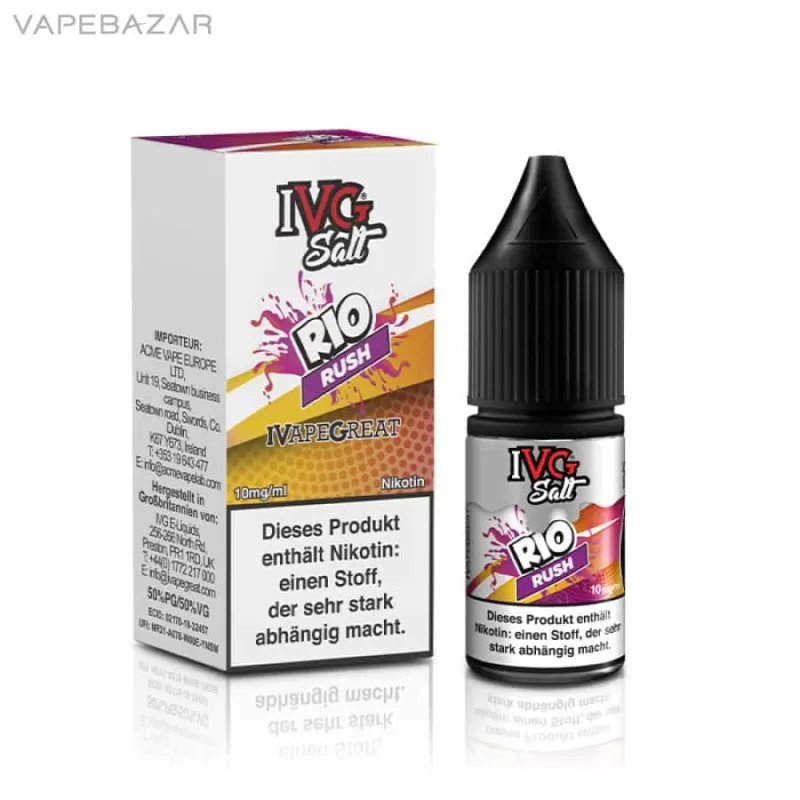 IVG Salt Liquid – Rio Rush - Vapebazar - Image 2