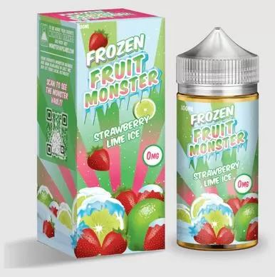 Strawberry Lime Ice by Frozen Fruit Monster Series 100mL - 3MG