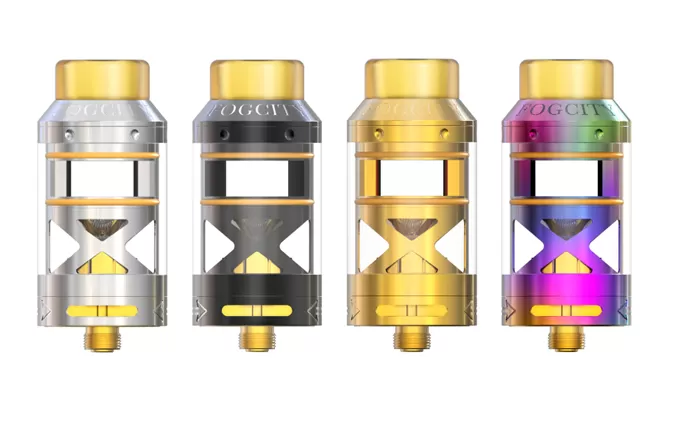 Gemz Fogcity RTA Tank Atomizer 3ML - SS