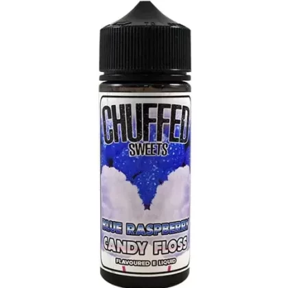 BLUE RASPBERRY CANDY FLOSS SWEETS BY CHUFFED 100ML 70VG