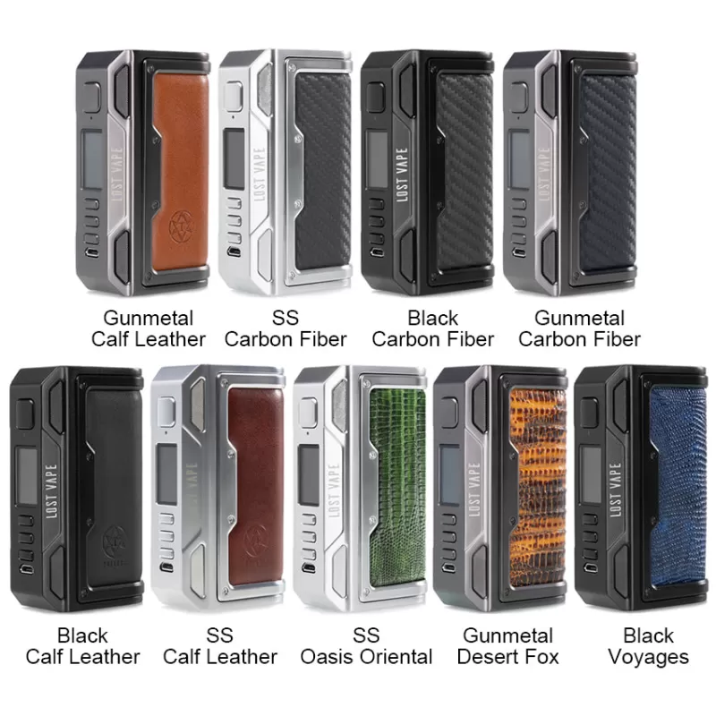Lost Vape Thelema DNA250C Box Mod 200W - Black / Voyages - Image 2