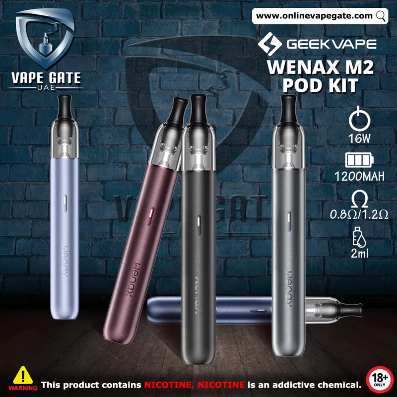 Geekvape WENAX M2 Pod Kit 1200mAh - Twilight Brown, Arctic Blue