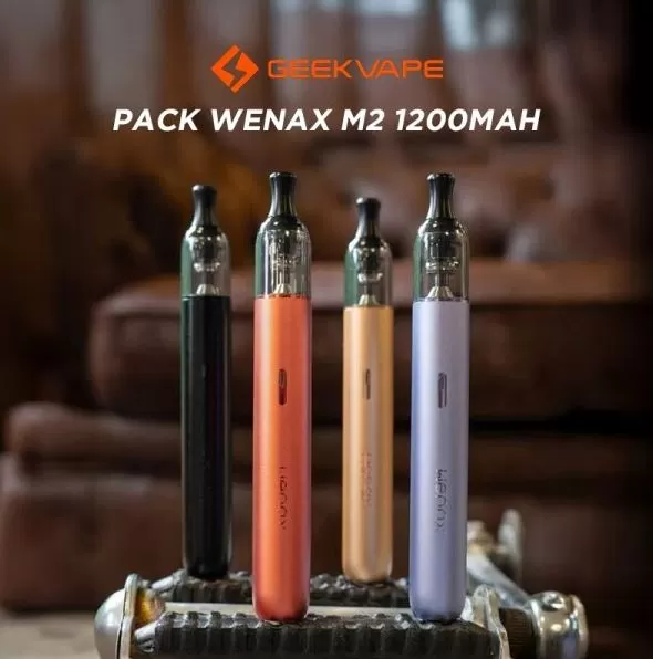 Geekvape WENAX M2 Pod Kit 1200mAh - Twilight Brown, Arctic Blue - Image 2