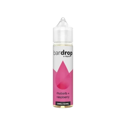 Rhubarb Raspberry Shortfill E-Liquid by Bar Drop 50ml - Eliquidsupply
