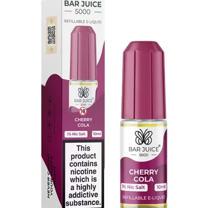 Cherry Cola Nic Salt E-Liquid - Bar Juice 5000 - 10mg - PG 55%