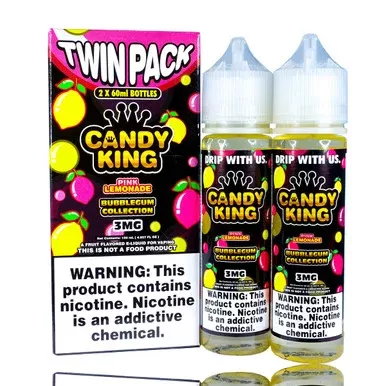Pink Lemonade Candy King Bubblegum Series SubOhm E-Liquid 120mL