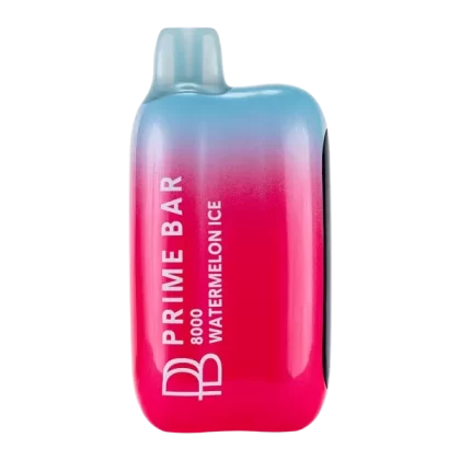 Watermelon Ice Prime Bar 8000 - Size#Single>5 Pack~Nicotine#50mg (DC9777)