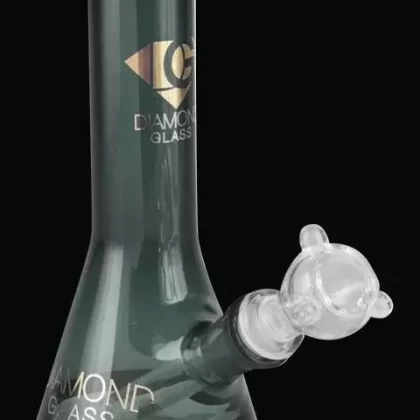 “Beast Mode” Diamond Glass Mini Beaker